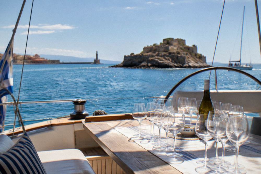 Traditional Boat, Two Islands, Chania